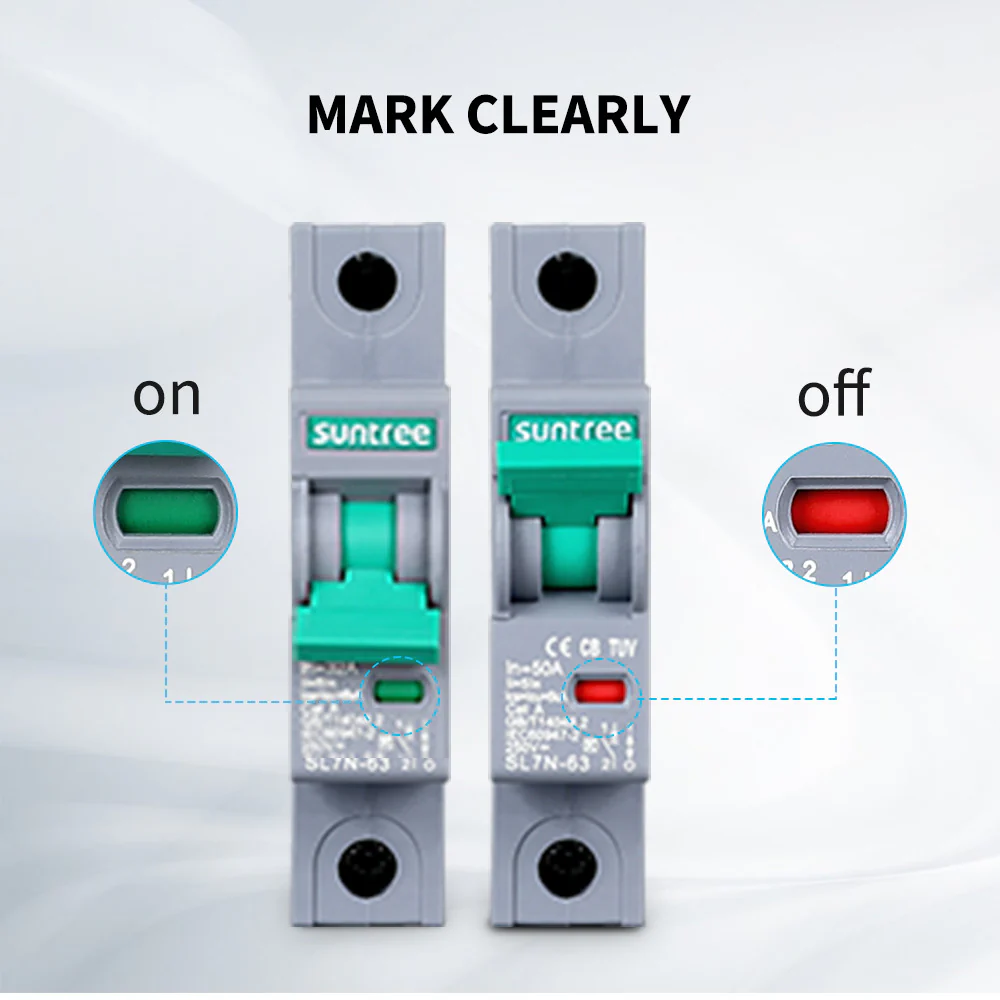 10A/16A/32A/50A/63A 1P DC Miniature Circuit Breaker - Image 4