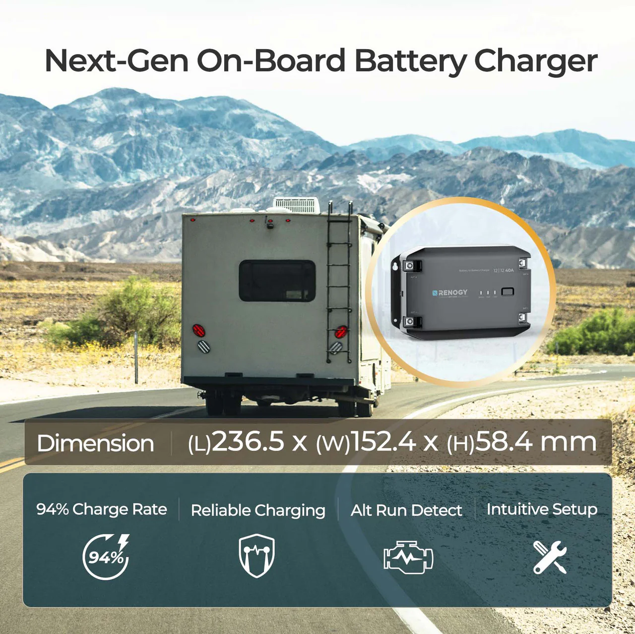 12V 20/40A DC to DC Battery Charger - Image 7