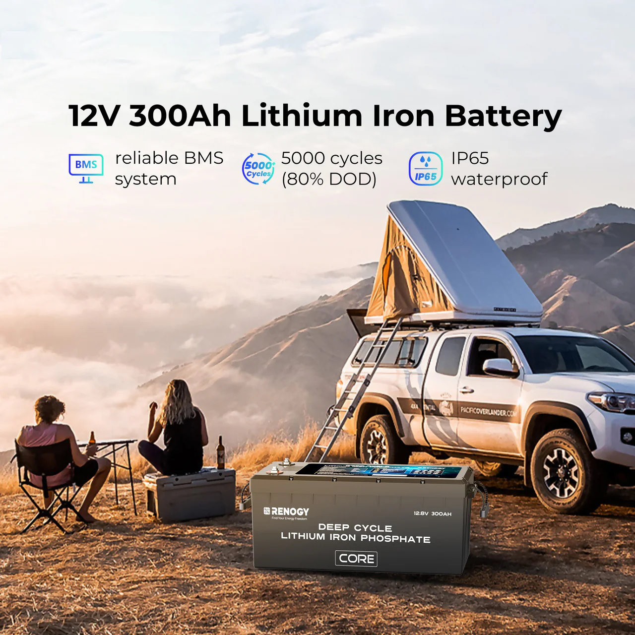 12V 300Ah Core Series Deep Cycle Lithium Iron Phosphate Battery w/Self-Heating | Core Series - Image 9