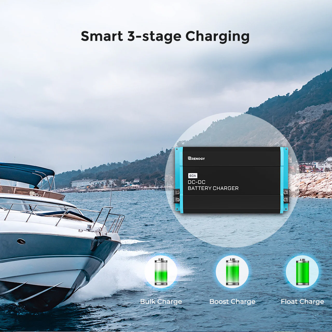12V 60A DC to DC Battery Charger - Image 4