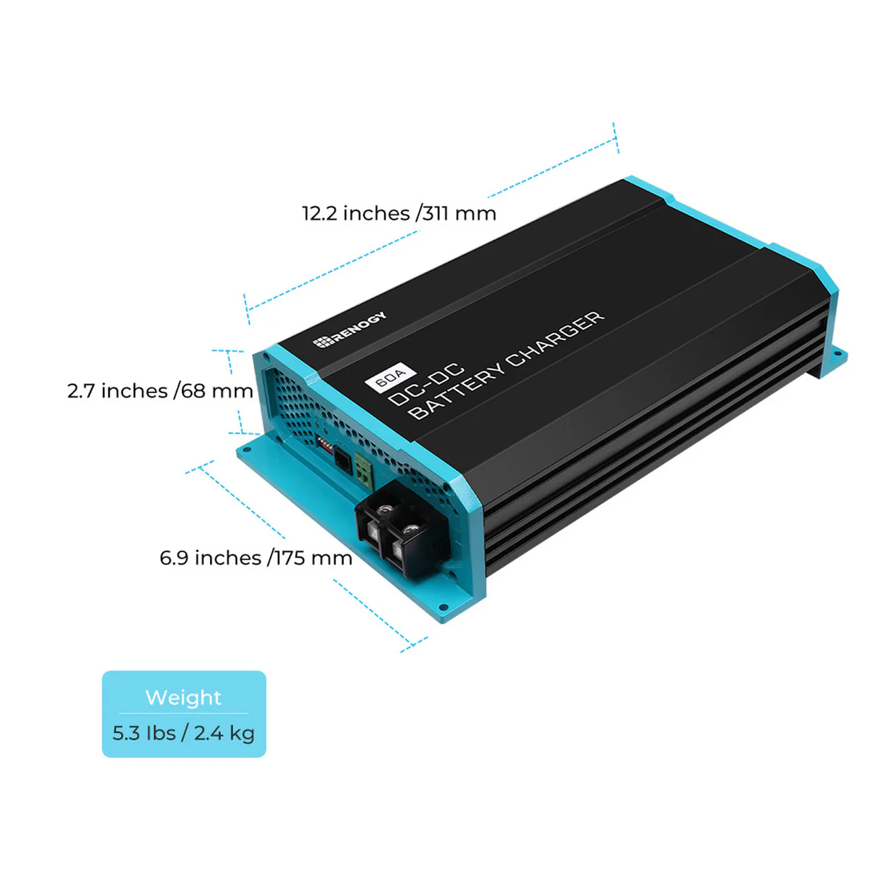 12V 60A DC to DC Battery Charger - Image 5