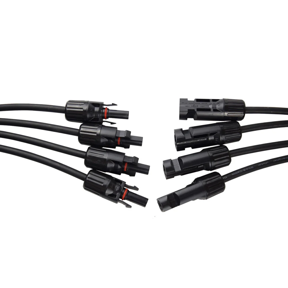 4 to 1 Solar Branch Connectors MMMMF+FFFFM Pair - Image 4