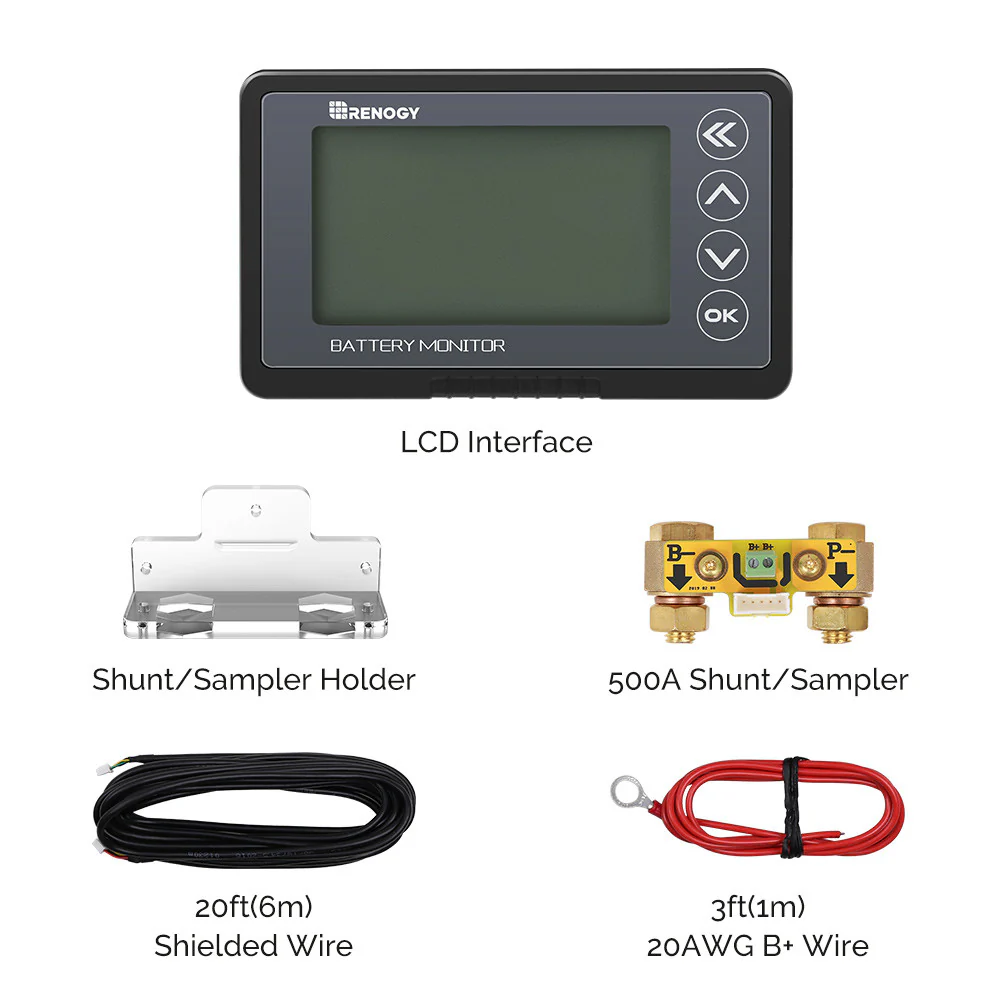 500A Battery Monitor with Shunt - Image 3