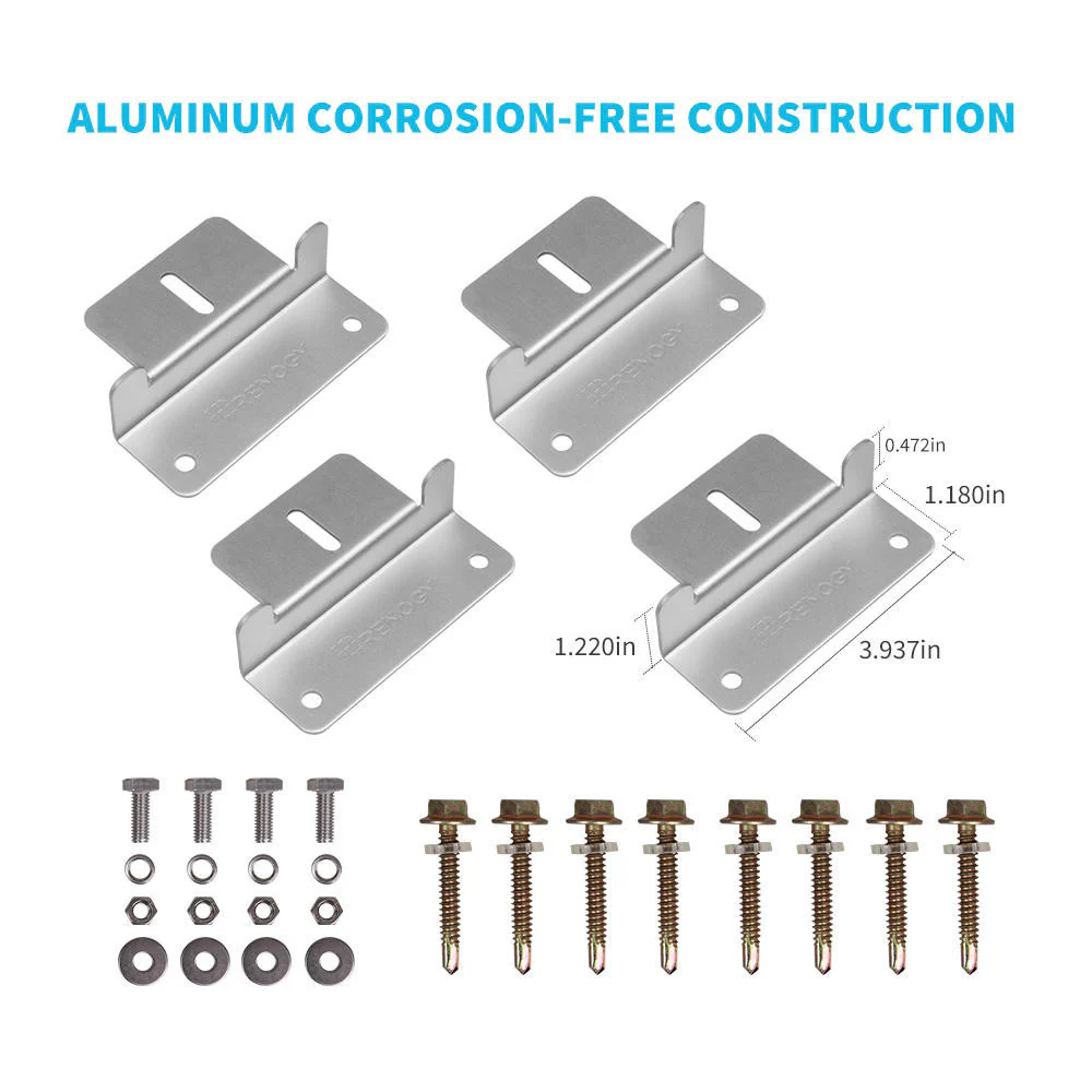 Wiring and Mounting Kit For 100W Solar Setup - Image 6