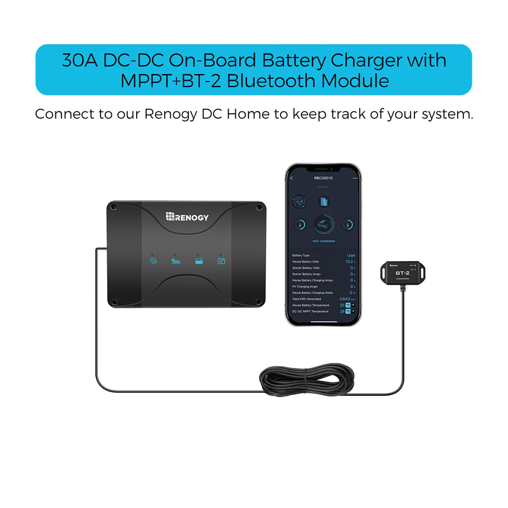 DCC30S 12V 30A Dual Input DC to DC Battery Charger with MPPT - Image 11