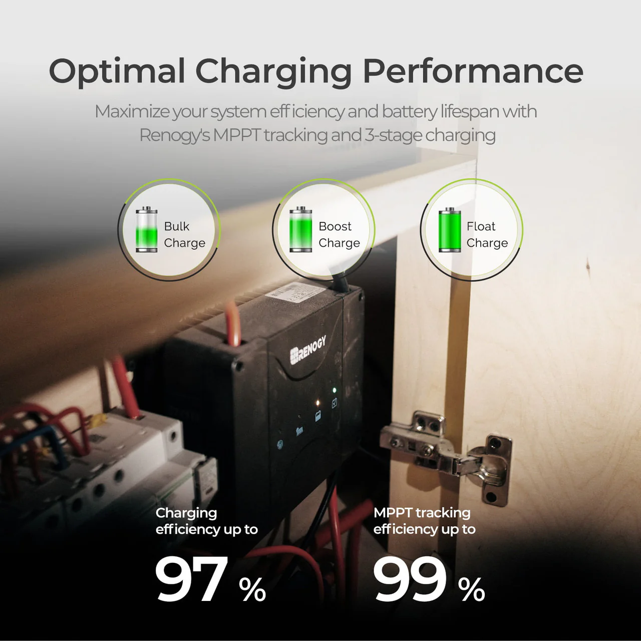 DCC30S 12V 30A Dual Input DC to DC Battery Charger with MPPT - Image 7