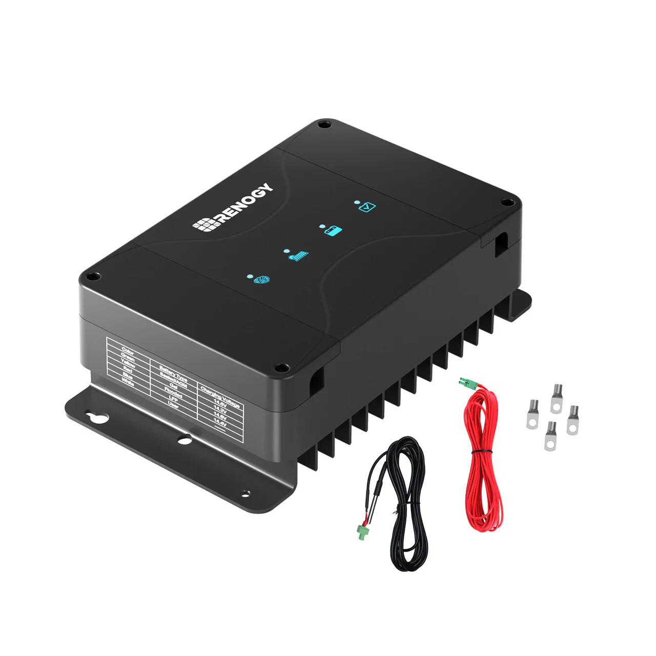 Renogy DCC50S 12V 50A Dual Input DC to DC Battery Charger with MPPT w/ Renogy ONE Core - Image 3