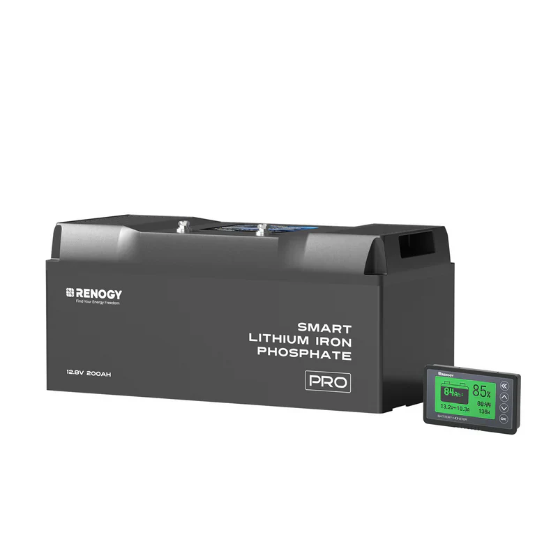Pro - 12V 100/200Ah Smart Lithium Iron Phosphate Battery w/ Bluetooth & Self-Heating - Image 14