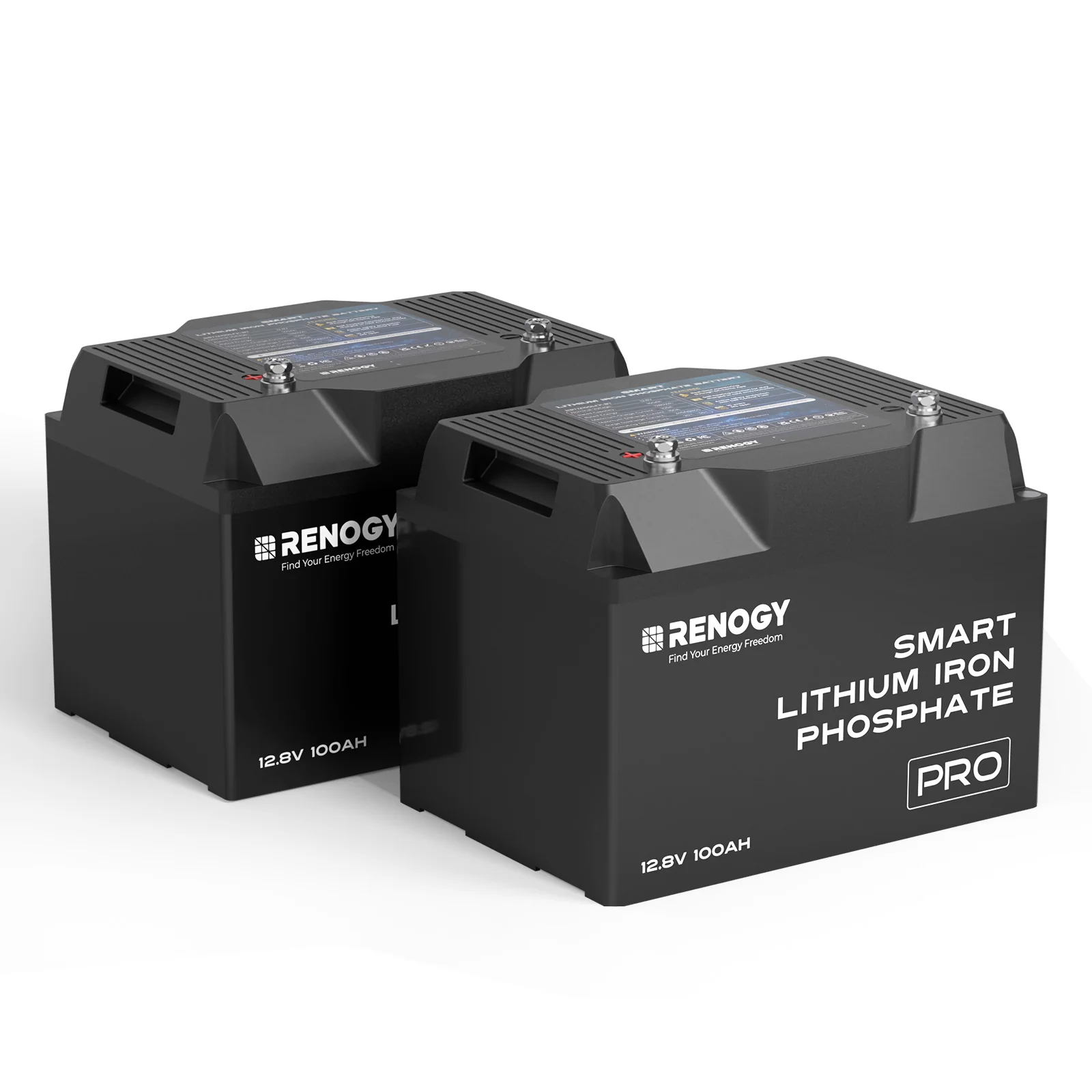 12V 100Ah Lithium Iron Phosphate Battery with Bluetooth & Self-Heating Function | Pro Series - Image 9