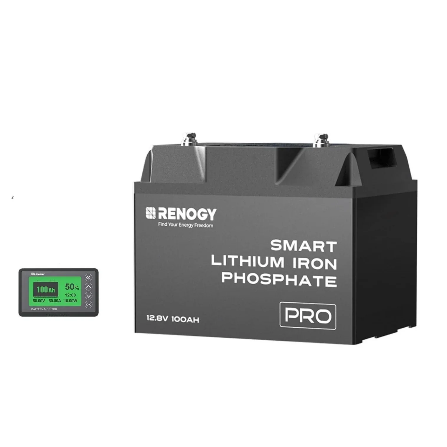 Pro - 12V 100/200Ah Smart Lithium Iron Phosphate Battery w/ Bluetooth & Self-Heating - Image 17