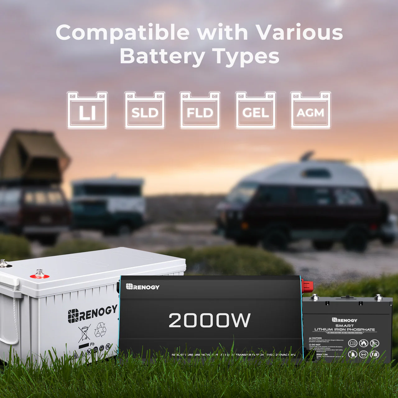 1000W/2000W/3000W 12V to 230V/240V Pure Sine Wave Inverter (with UPS Function) - Image 10