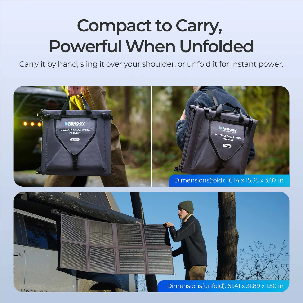 200W Lightweight N-type Portable Solar Panel Blanket - Image 10