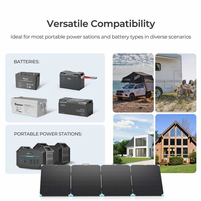 220W Lightweight N-type Portable Solar Panel Suitcase - Image 10