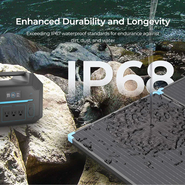 220W Lightweight N-type Portable Solar Panel Suitcase - Image 8