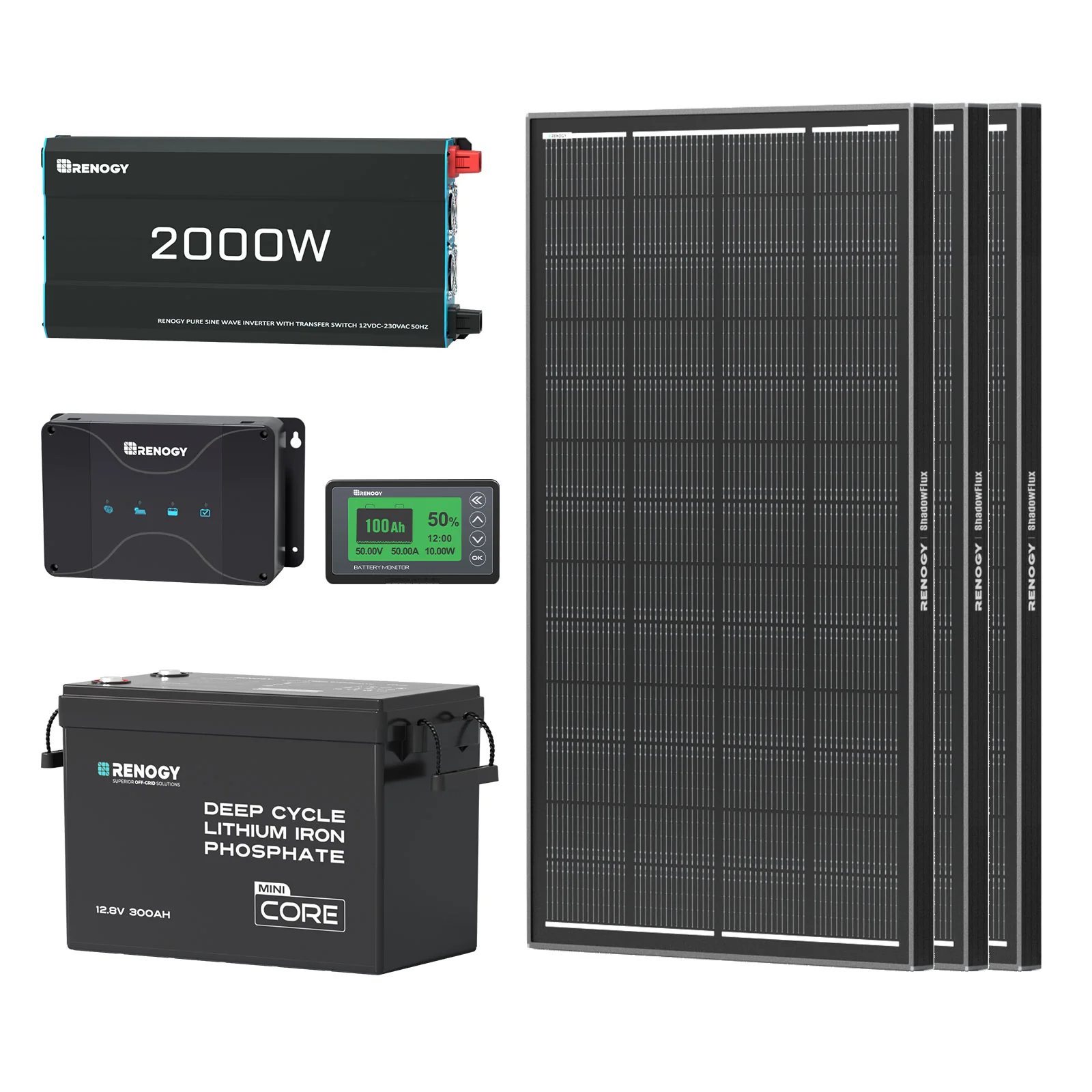 Renogy 300Ah Lithium Power Kit - Image 3