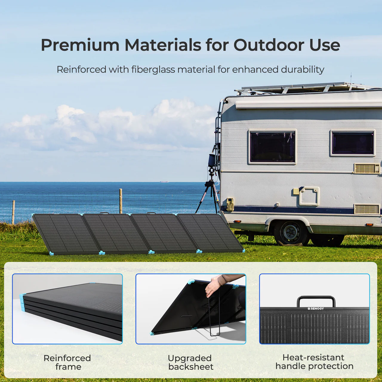 300W Lightweight N-type Portable Solar Panel Suitcase - Image 5