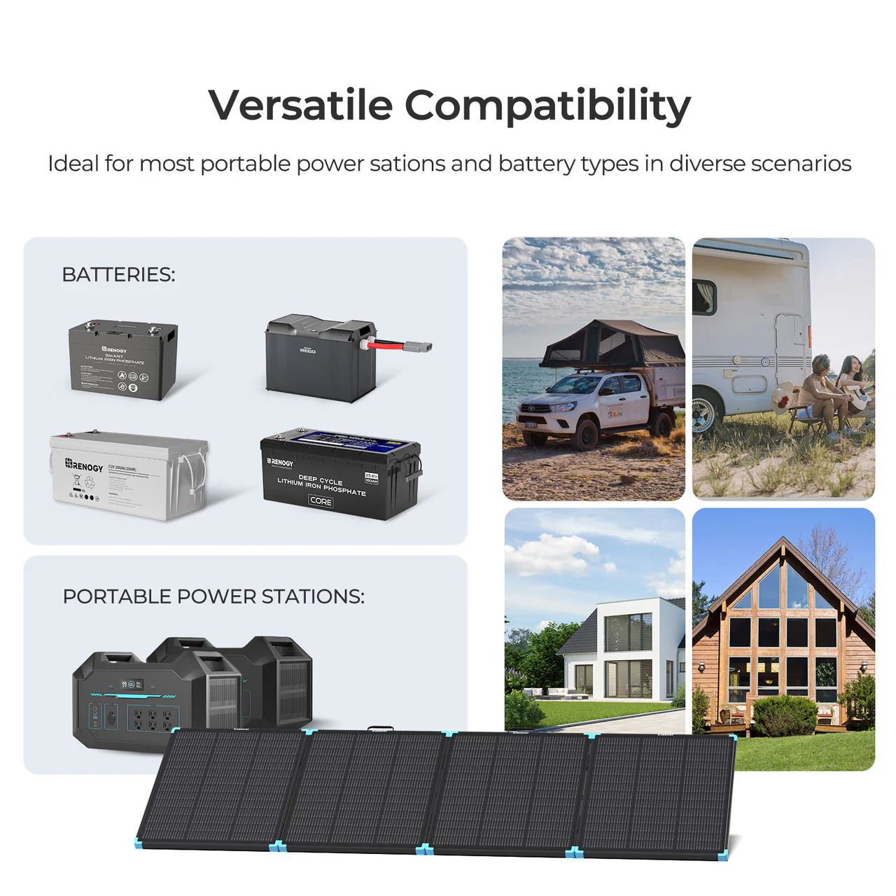 300W Lightweight N-type Portable Solar Panel Suitcase - Image 8