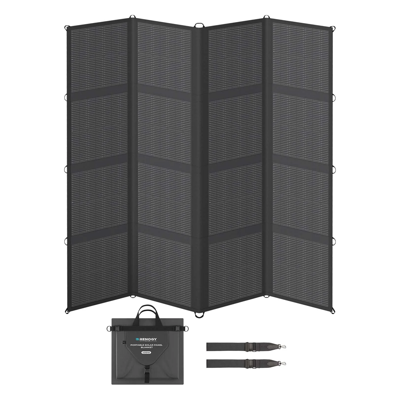 400W/200W Lightweight N-type Portable Solar Panel Blanket - Image 3