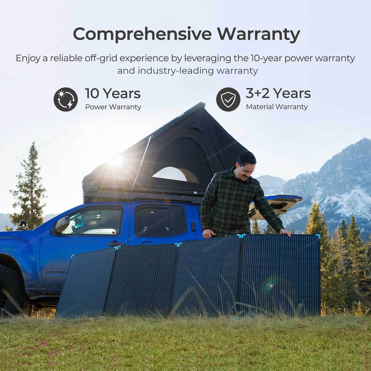 400W Lightweight Portable Solar Panel Suitcase - Image 8