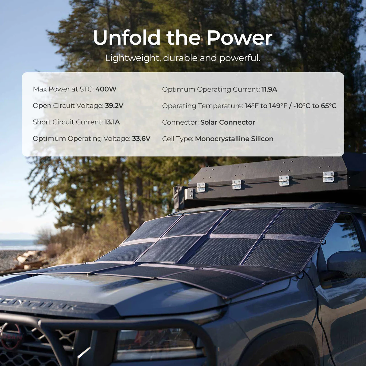 400W Lightweight N-type Portable Solar Panel Blanket - Image 4