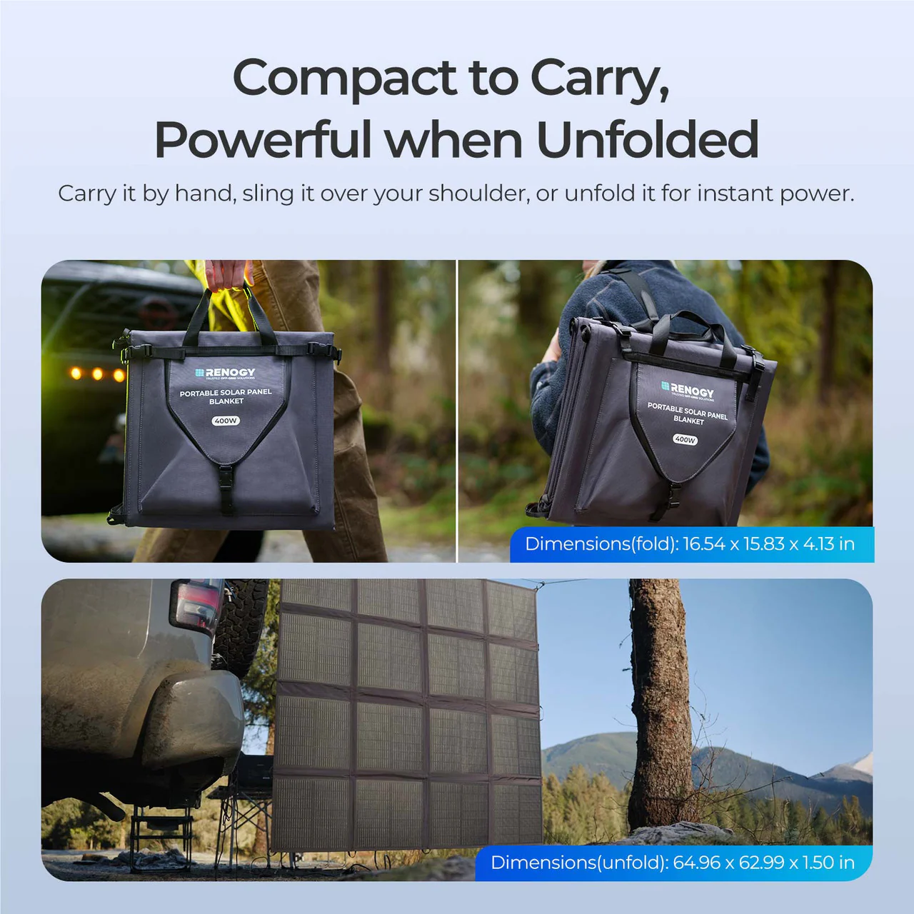 400W Lightweight N-type Portable Solar Panel Blanket - Image 9