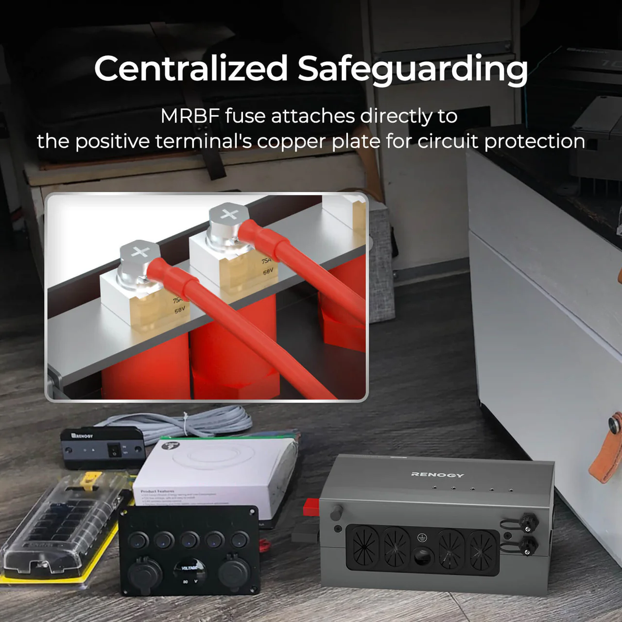 Renogy 500A Combiner Box (Communication Version) - Image 5