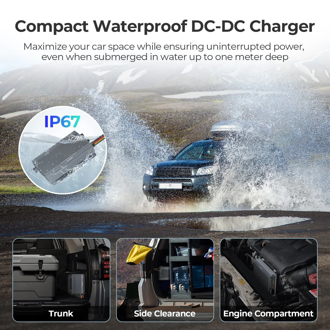 Renogy IP67 50A DC-DC Battery Charger with MPPT - Image 3