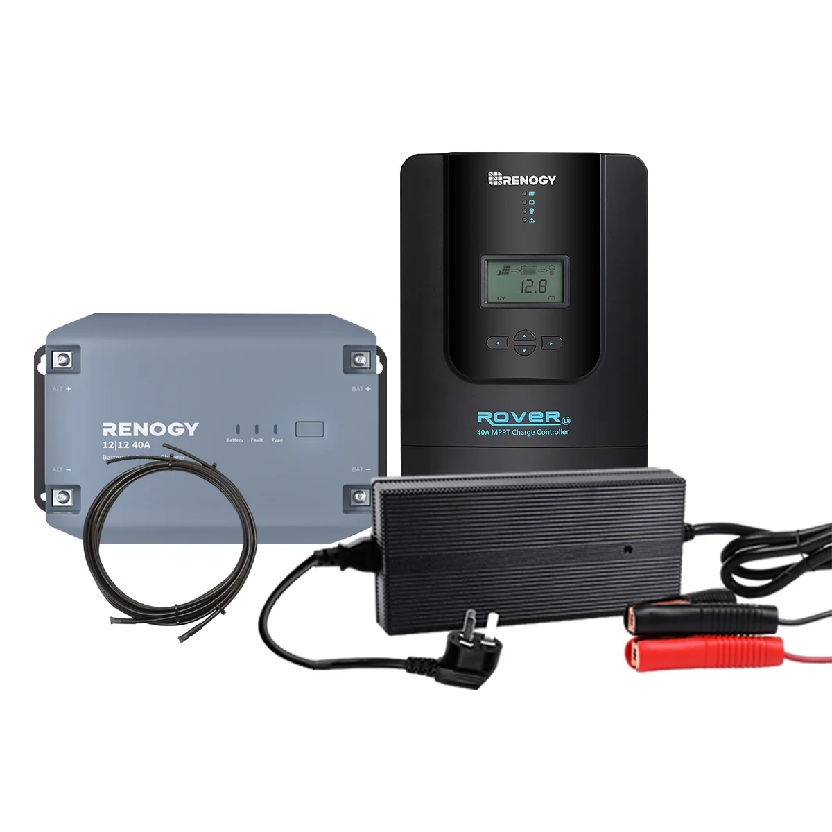 Renogy Solar Charge Pro 12V 40A Complete Solar Power System - Image 12