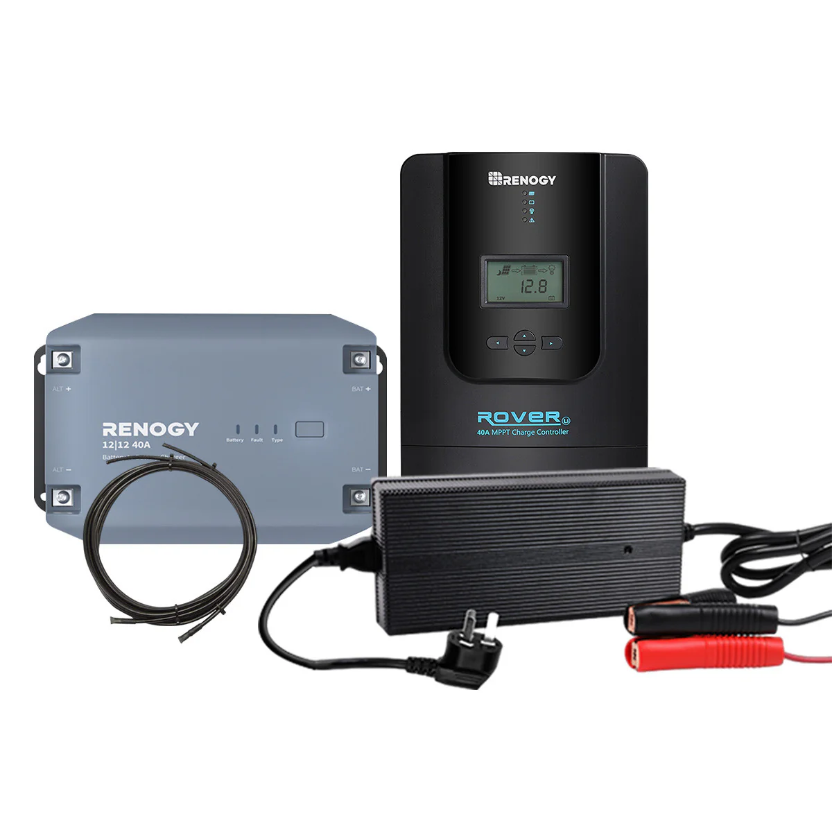 Renogy Solar Charge Pro 12V 40A Complete Solar Power System - Image 3