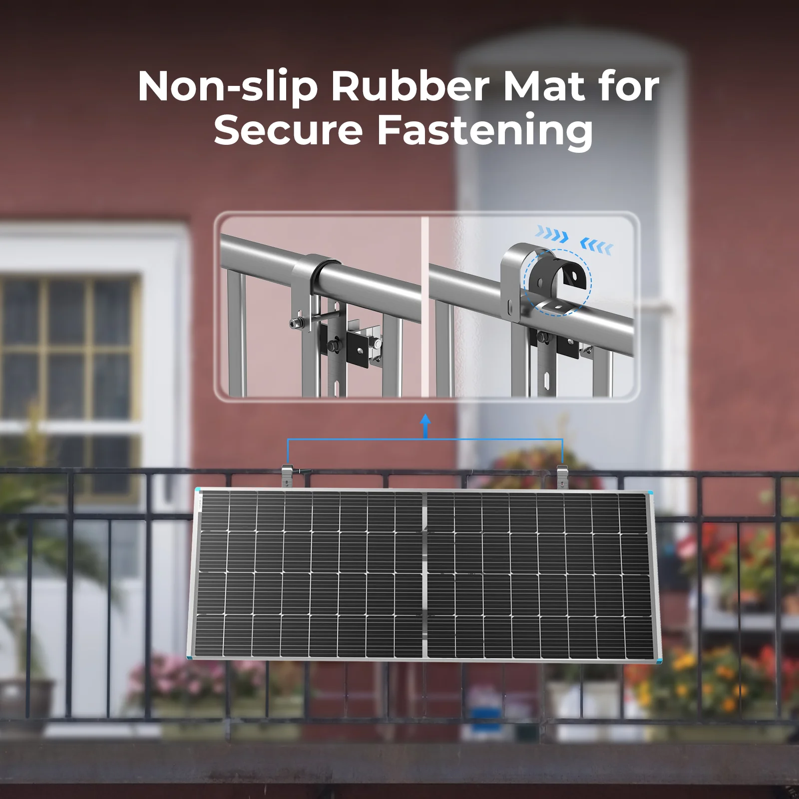 Renogy Solar Panel Tilt Balcony Rack - Image 5